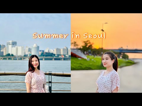 Mùa hè Hàn Quốc • Lượn lờ Ikseondong • Nấu mì ở sông Hàn • Korea Vlog