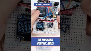 Tilt to Escape! Arduino MPU6050 OLED Maze Game #arduinoproject #oledgaming  #arduinotutorials