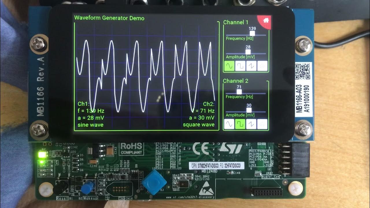 STM32H747I-DISCO - YouTube