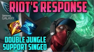 Highest Mastery Points Support Singed Perma Ban Update: RIOT'S RESPONSE
