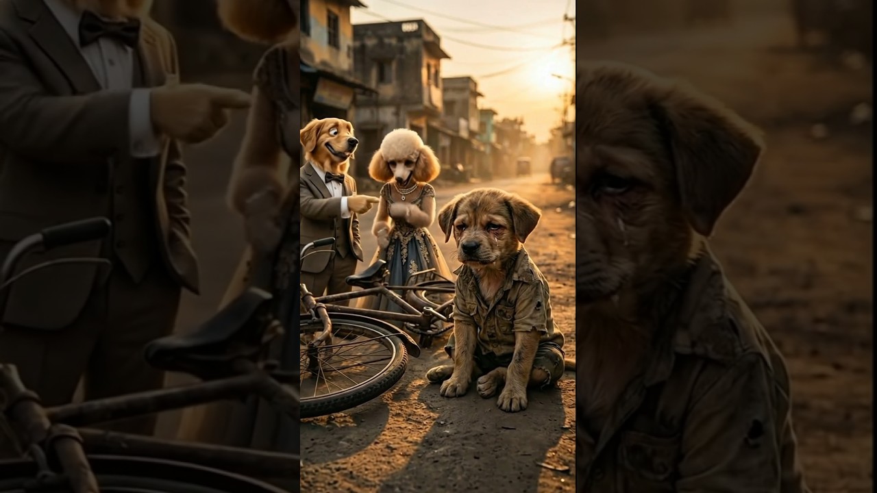 “Poor Puppy’s Accident | Rich People’s Mockery | Victory of Hard Work”