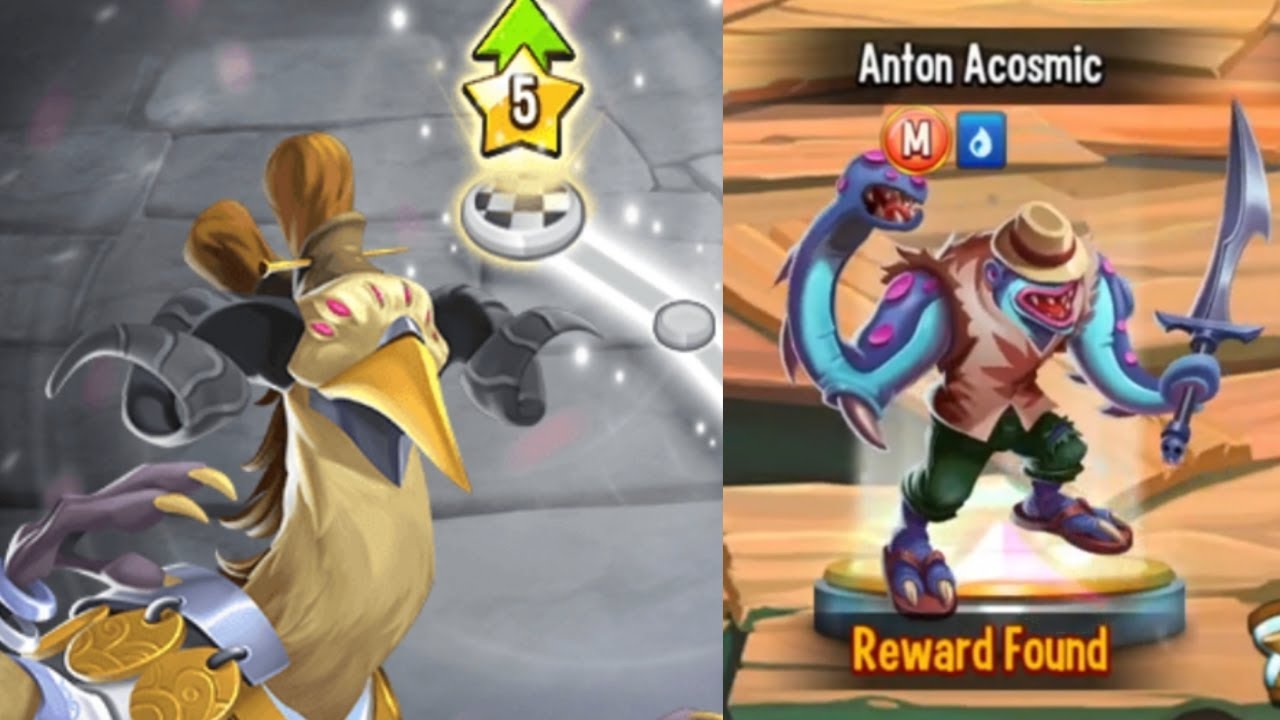 Monster Legends - Moon Ming In Mini Maze Island & Get Anton Acosmic In Summer Challenge