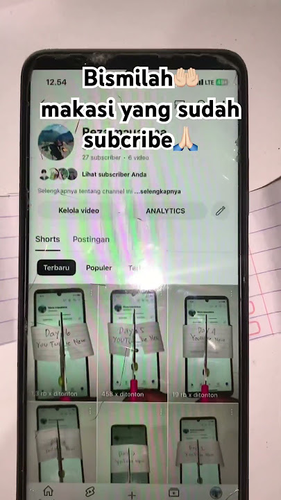 Day 10 Youtube New Reza Maulana