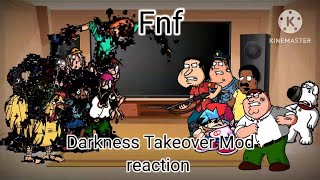 Fnf react to The Darkness Takeover Mod (Gacha club)