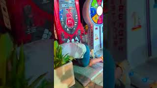 Drunk Guy Falls Face First While Punching Boxing Arcade Machine - 1504599