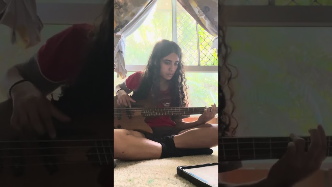 Where is my mind? pixies (Full song, beginner bass player)