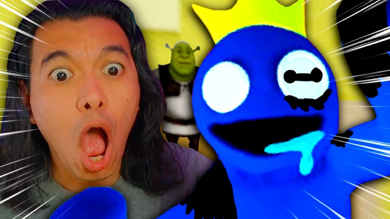 ME CONVERTÍ en BLUE de RAINBOW FRIENDS y ME ASUSTÉ