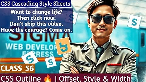 CSS Outline Explained | Outline-Color, Offset, Style & Width | Hindi Tutorial