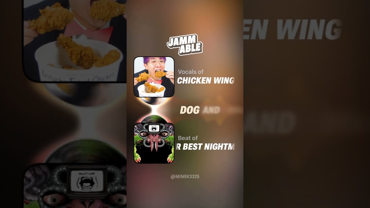 Your best nightmare x the chicken wing song! 