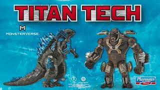 Monsterverse Titan Tech Figures Commercial