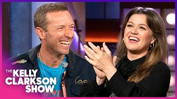 Chris Martin & Kelly Clarkson Listen To Each Other