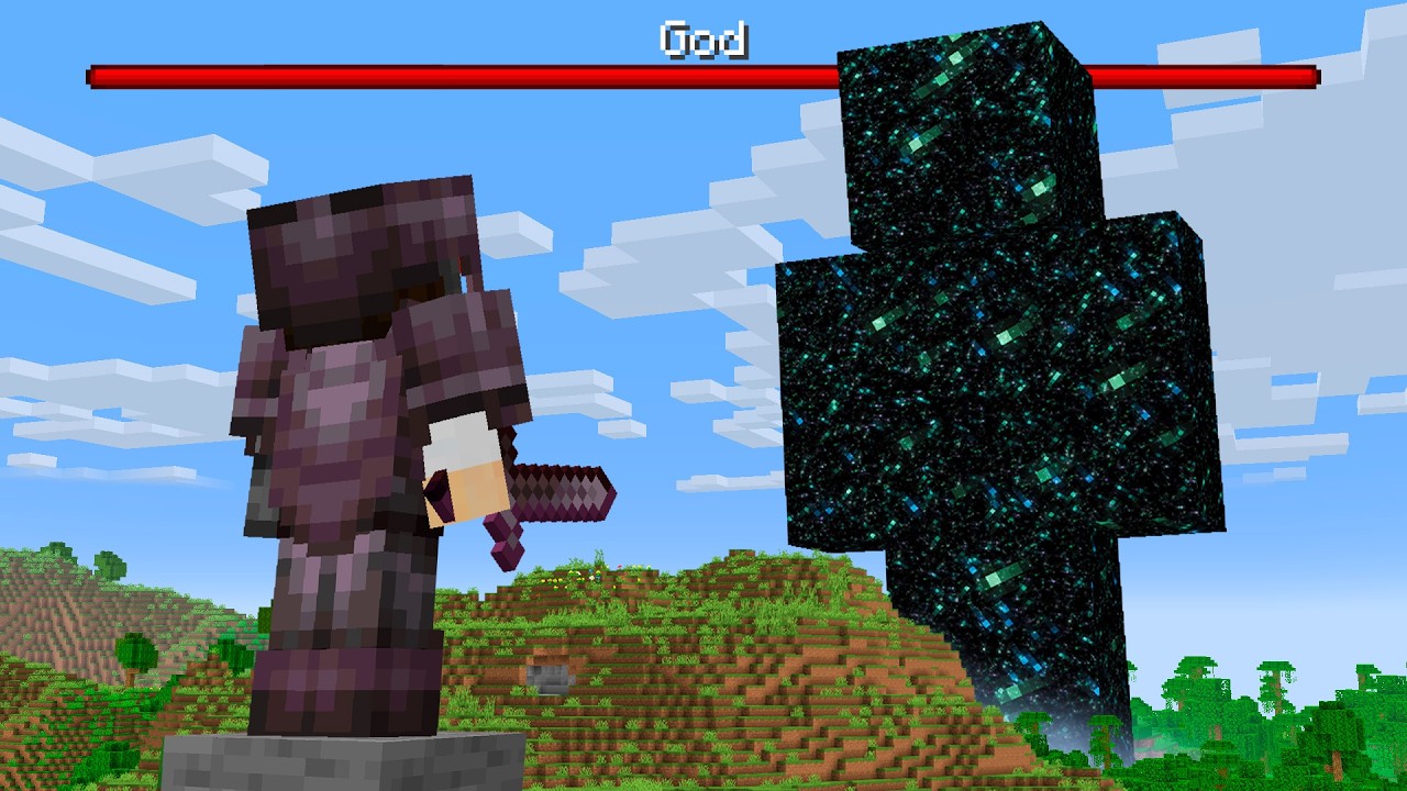 How Strong is God in Minecraft?