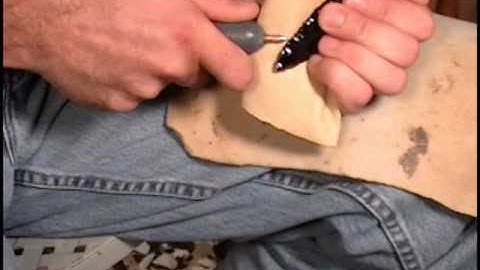 Flint Knapping 101 Basics - Pressure Flaking Indian Style pt. 1