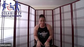 A LOOK INSIDE DISABILITYPARTNERSHIPS.ORG ADAPTIVE EXERCISE PROGRAM: ZUMBA WITH LISA LYONS