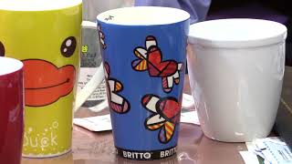 Dr Joe Schwarcz with sweet tea in a red cup