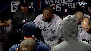 Big Papi rallies teammates, nets three hits in Game 4 of the World Series