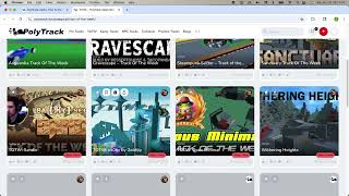 PolyTrack Game How To Play Poly Track 0 4 2