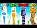 Snake Run Race! NOOB vs PRO vs HACKER oggy and Jack voice Hindi funny #record 2026