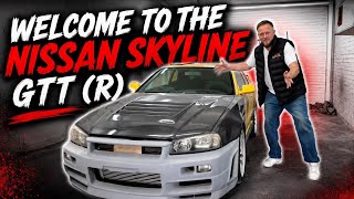 WELCOME TO THE SKYLINE R34 GTT(R)