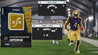 Notre Dame's Run Heavy Playbook Is Unreal! CFB26 Playbook Review