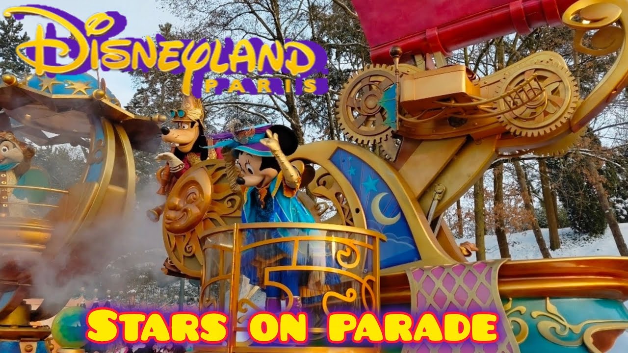 First Disney's Stars on Parade of 2026. January 07. Disneyland Paris. 