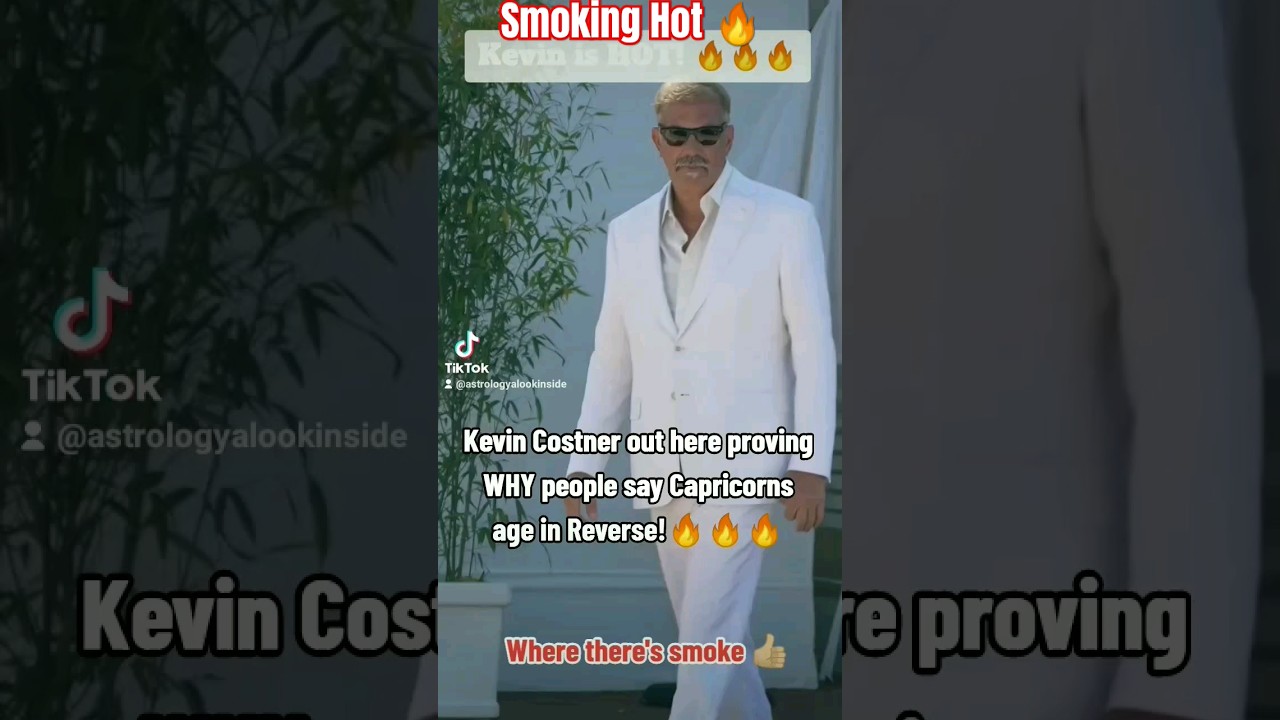 Kevin Costner broke the Internet when this video of him at  Cannes showed up trending  kevincostner