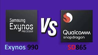 Samsung Exynos 990 Vs Qualcomm Snapdragon 865 | Benchmark Comparison