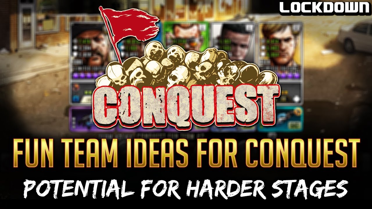 TWD RTS: Fun Team Ideas for Conquest - The Walking Dead: Road to Survival Tips