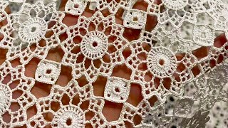 : Delicate Crochet Motif and Join Crochet Motif For Lace Crochet Pattern  Trend Crochet Lace