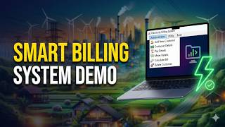 Smart Electricity Billing System Demo | Full Portfolio Project Overview #ElectricityBillingSystem