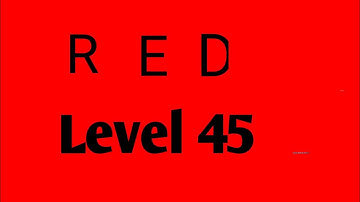RED Level 45 Androidios Gameplay Walkthrough By Bart Bonte