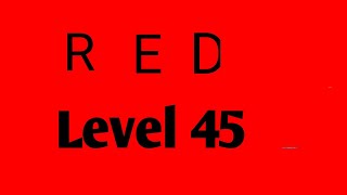 RED Level 45 Androidios Gameplay Walkthrough By Bart Bonte