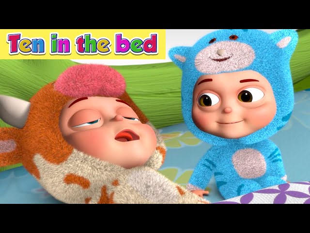 Ten In The Bed Song And More Nursery Rhymes & Kids Songs |Learning ...