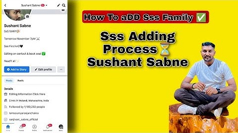 Adding Process Sushant Sabne