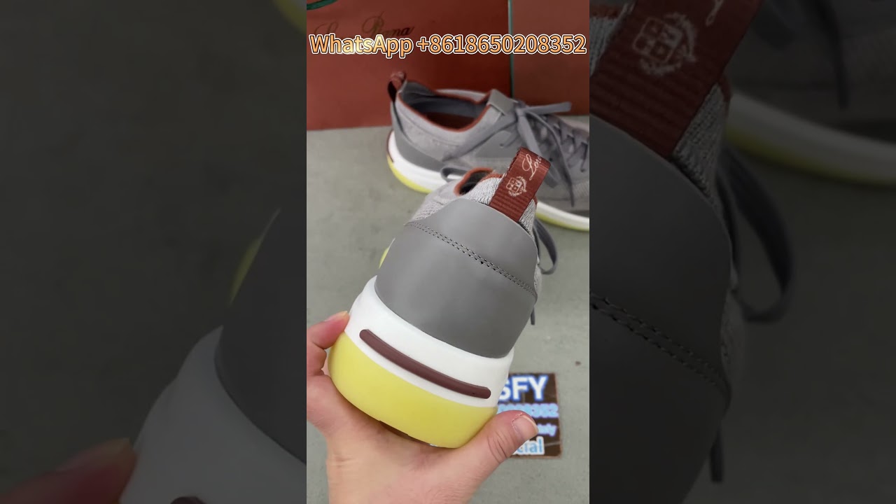 Unboxing Loro Piana 410 LP Walk Wish Sneaker Gray | Luxe Wool Linen Comfort Essential! 👟✨