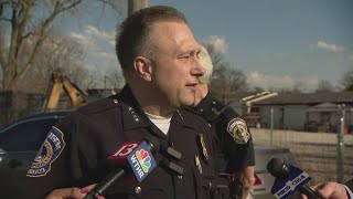 IMPD briefs media following police shooting on Indy's southeast side