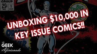 UNBOXING $10,000 IN KEY ISSUE COMICS FROM CGC!!
