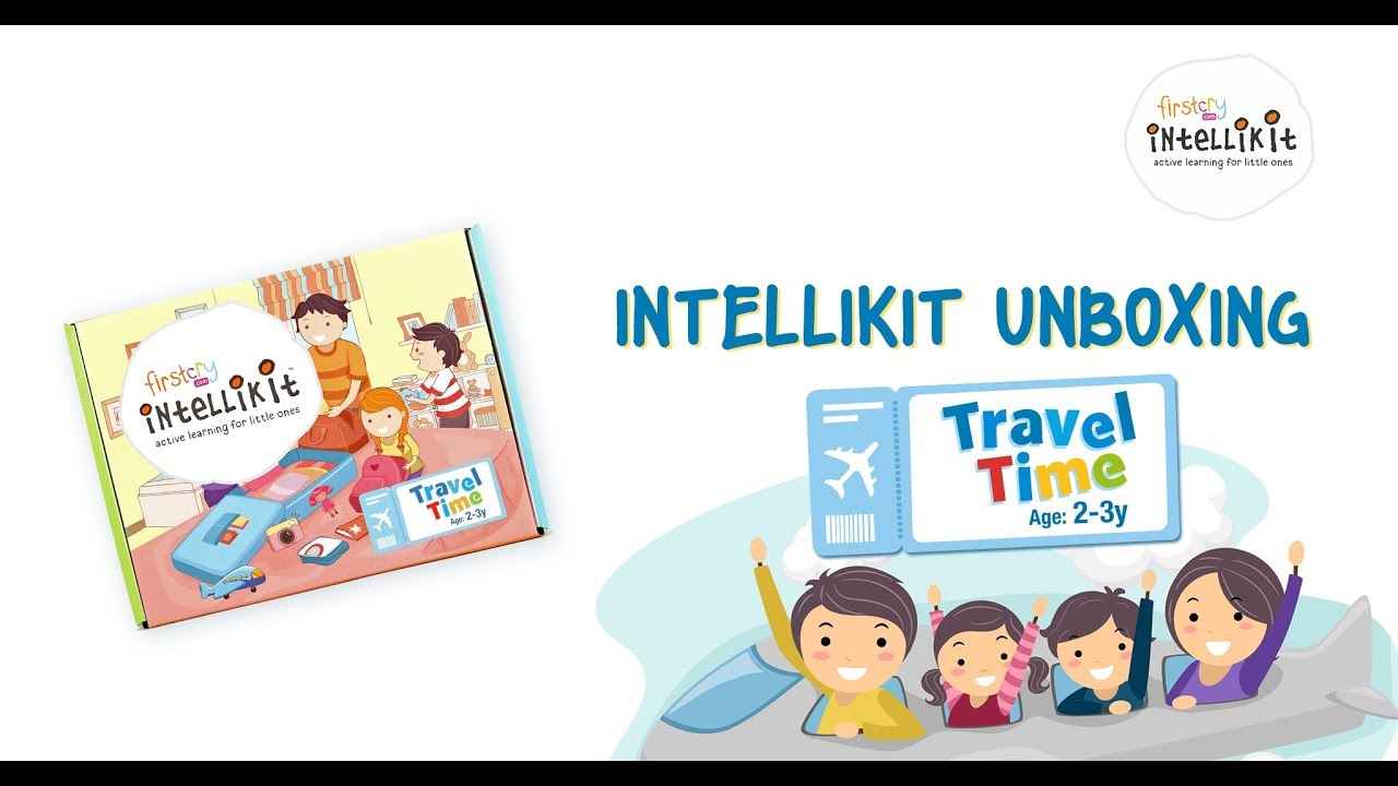 FirstCry Intellikit - Travel Time (Age group: 2 to 3 years)