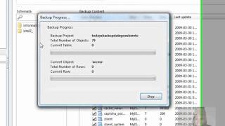 Download MySql administrator tools Tutorial to run a query or backup SQL.