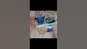 rfid based door lock system using arduino and servo motor 🔐 #arduino #servomotor #rfidtechnology