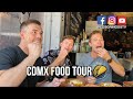 Hicimos el MEJOR FOOD TOUR de Mexico City! || ft. The Curious Mexican