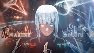 Gojo X Makima 'You look lonely👄 × Im Strongest🔥' Moonlit X One Chance「Edit/AMV」Alight Motion Free PF