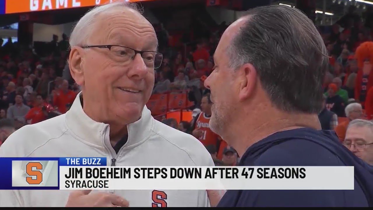 Syracuse head men's basketball coach Jim Boeheim retires after 47 seasons