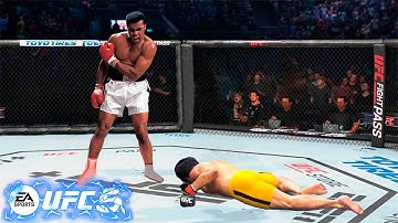UFC5 Bruce Lee vs Muhammad Ali EA Sports UFC 5