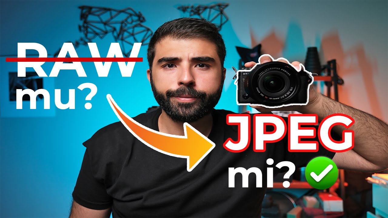 Temel Fotoğraf Eğitimi JPEG vs. RAW Fotoğraflar için JPEG mi RAW mu?