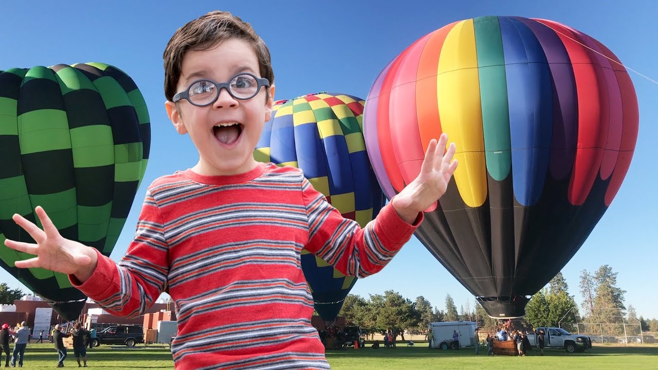 Hot Air Balloons through a Child's Eyes YouTube