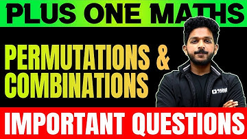 Plus One Maths Christmas Exam | Permutations & Combinations | Important 10 Questions | Exam Winner