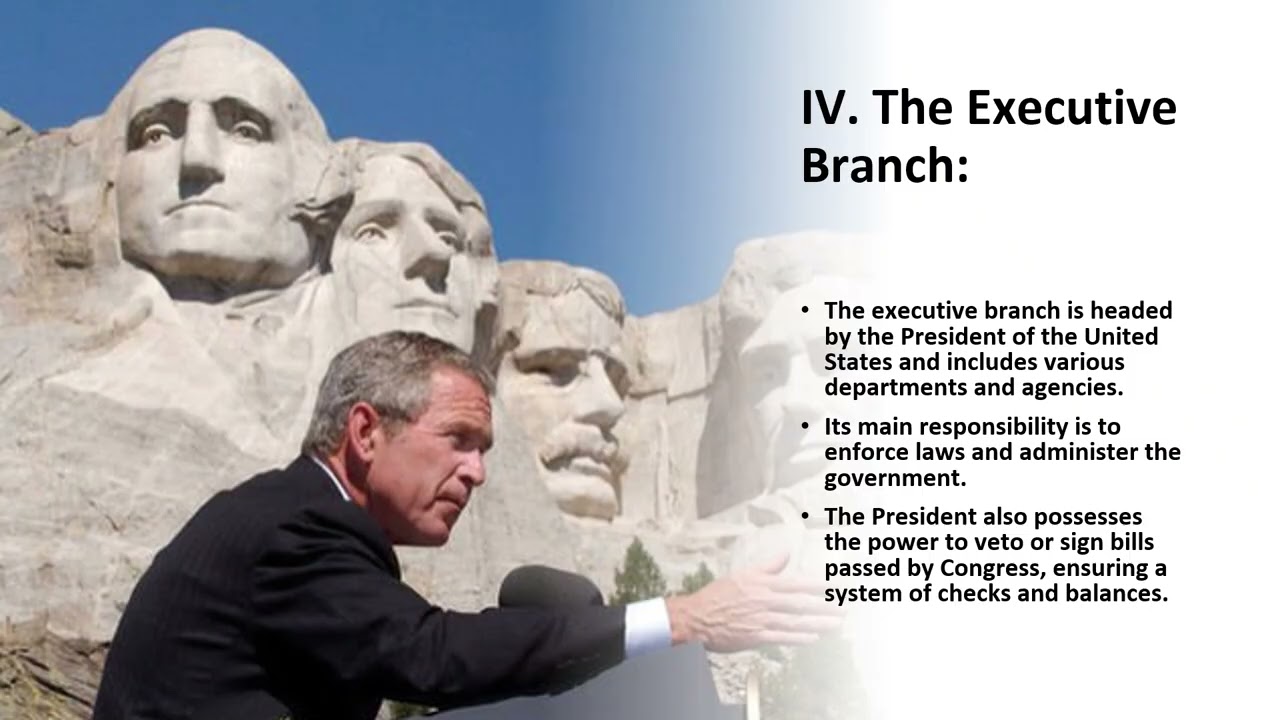 Separation of Powers and Checks and Balances