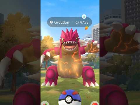 Pokémon GO: How to Catch High CP Wild Groudon