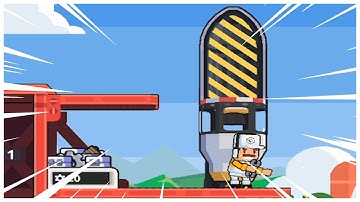 Rocket Star - Gameplay Walkthrough Part 01 - First Rocket (iOS, Android)